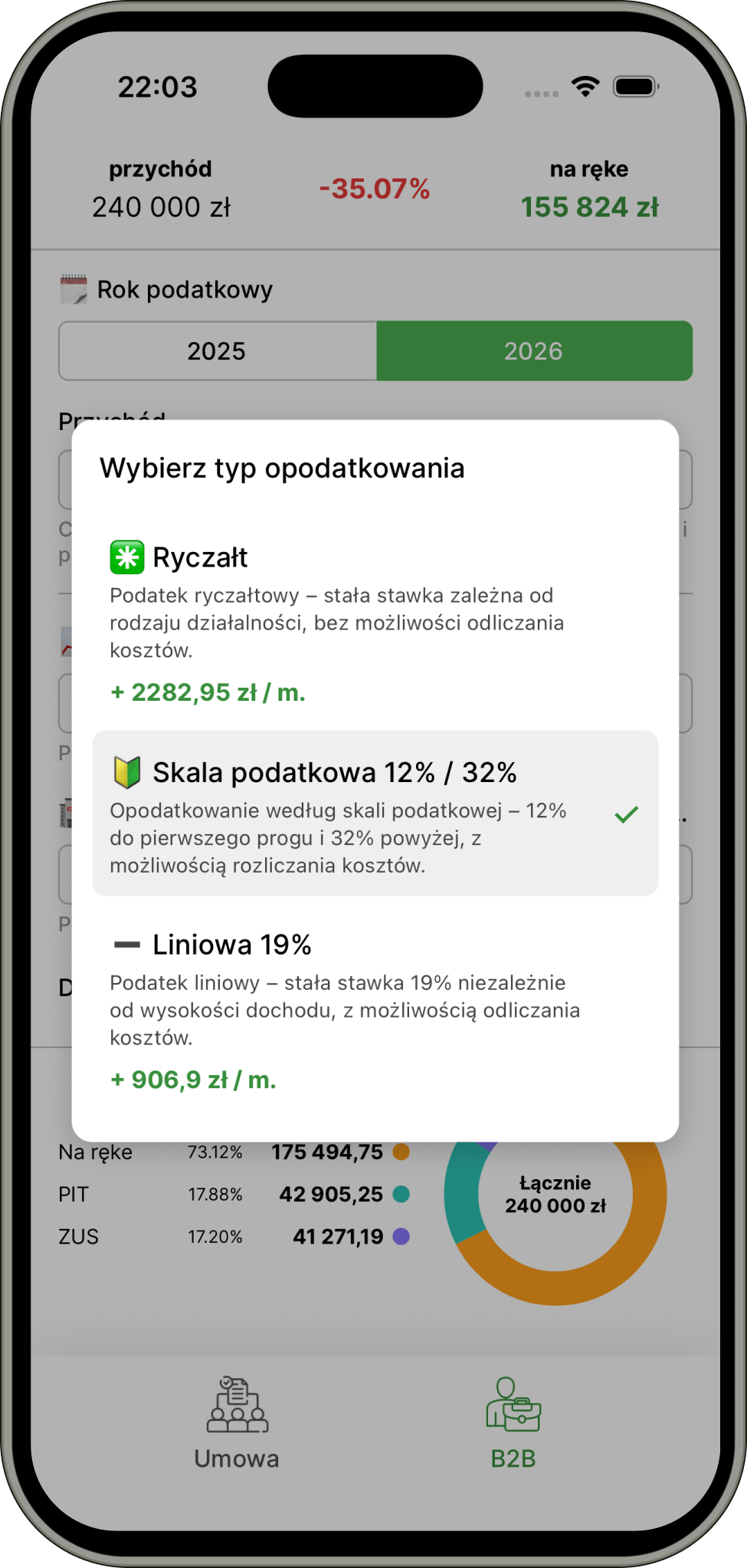 Wybierz najlepszy podatek dla JDG